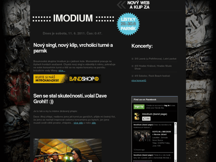 www.imodiumband.cz