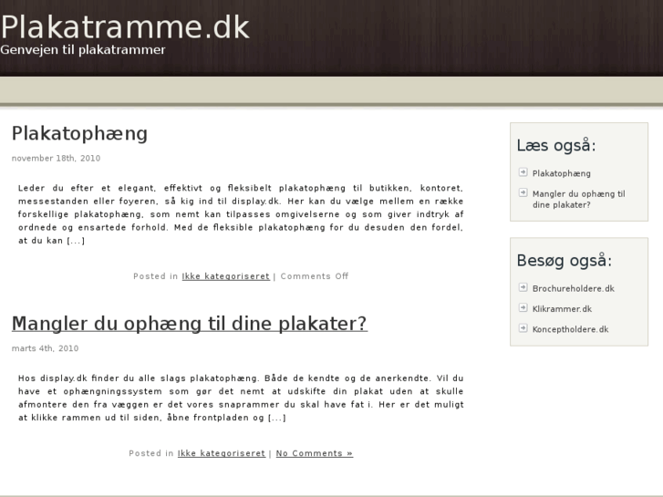 www.plakatramme.dk