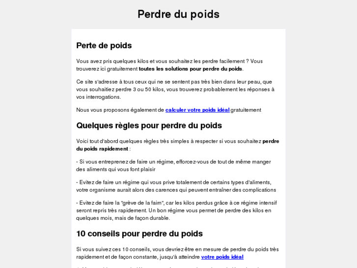 www.pour-perdre-du-poids.com