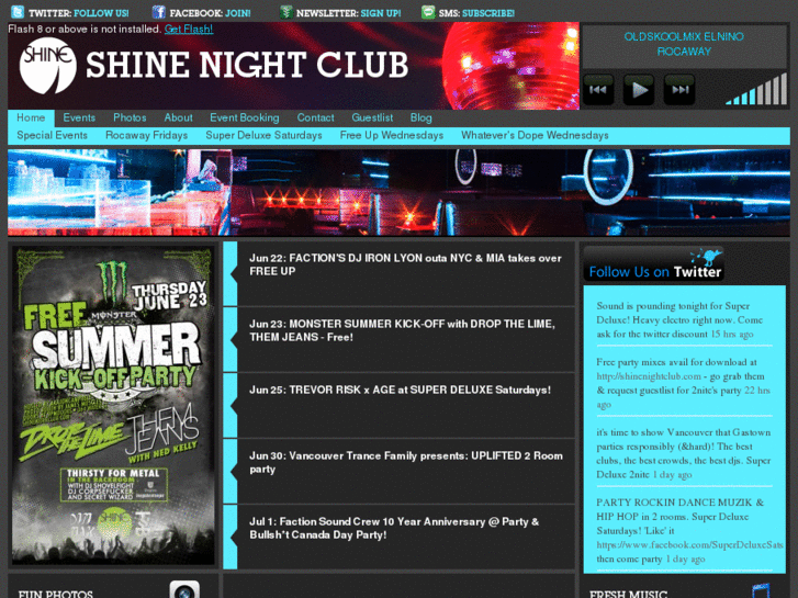 www.shinenightclub.com