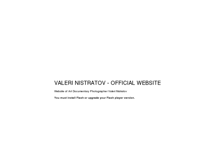 www.valerinistratov.com