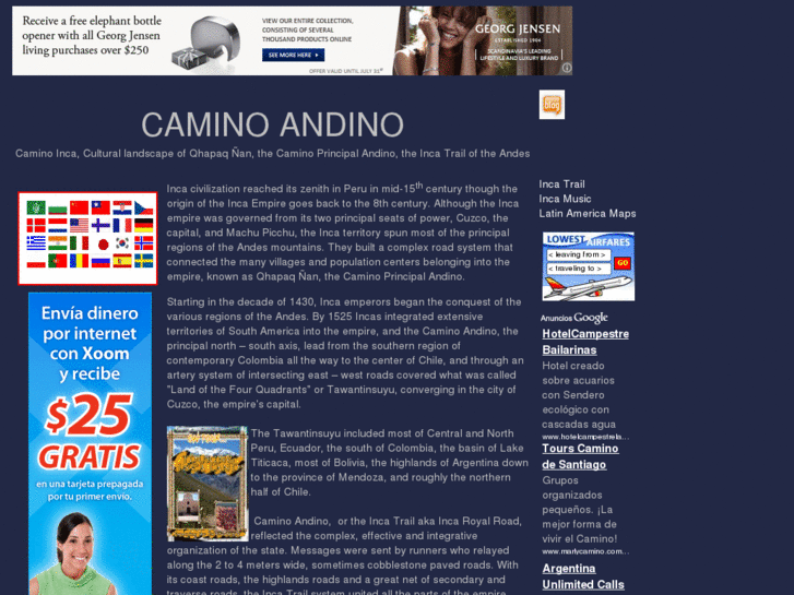 www.caminoandino.com