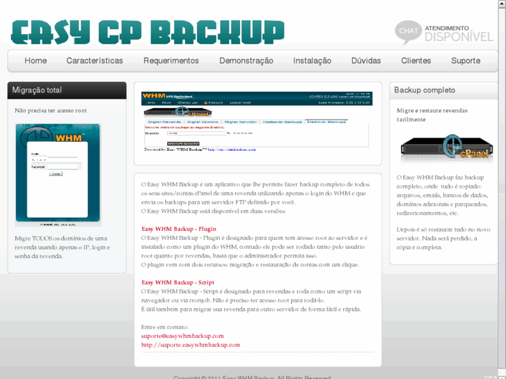 www.easycpbackup.com