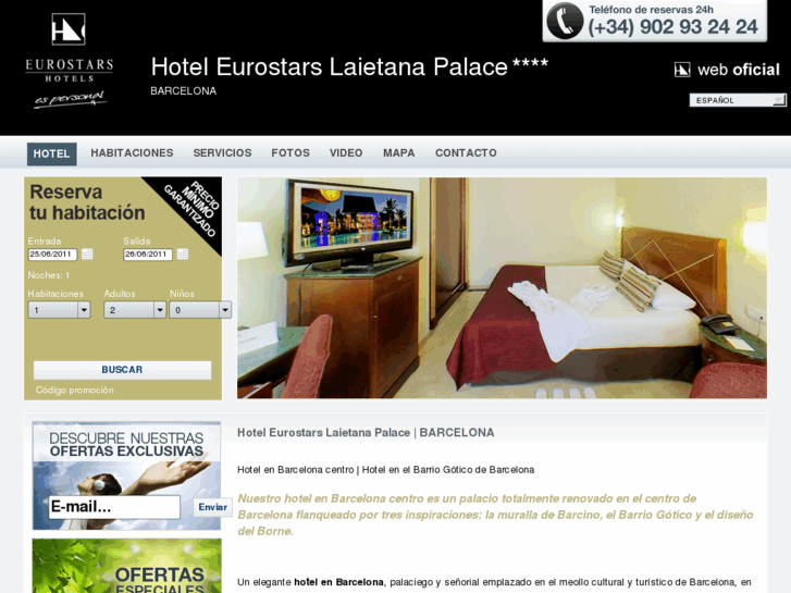 www.eurostarslaietanapalace.com