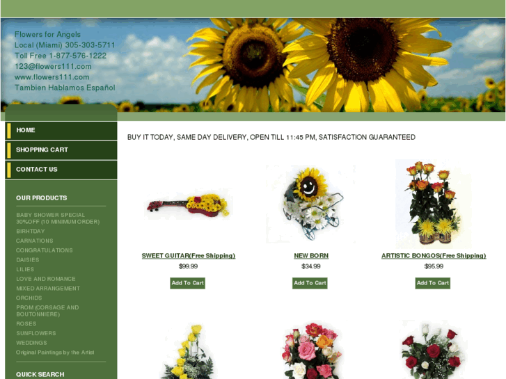 www.flowers111.com