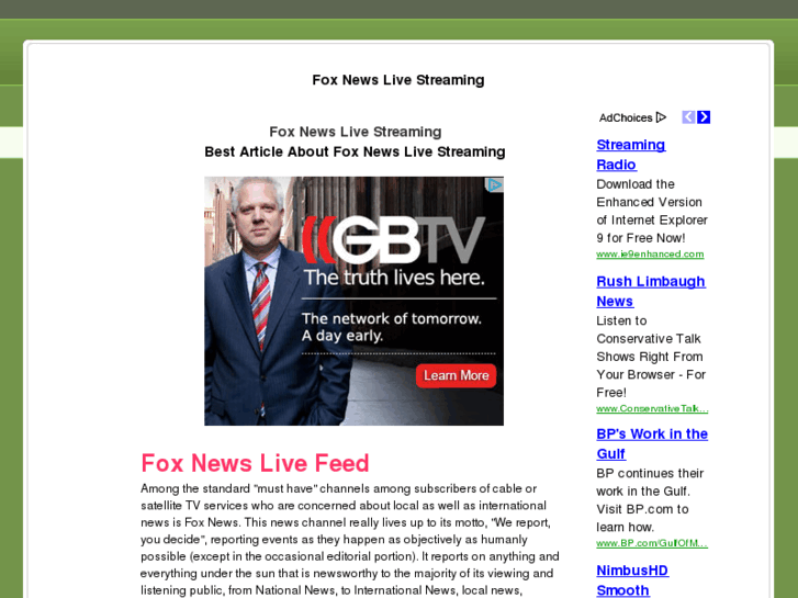 www.foxnewslivestreaming.com