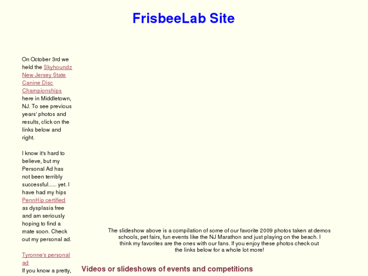 www.frisbeelab.com