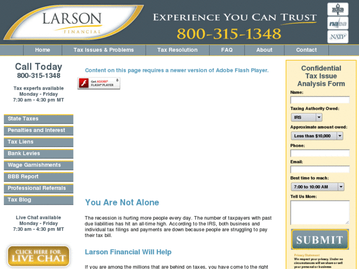 www.larsonsfinancial.com