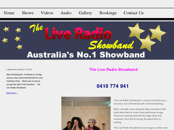 www.liveradioshowband.com