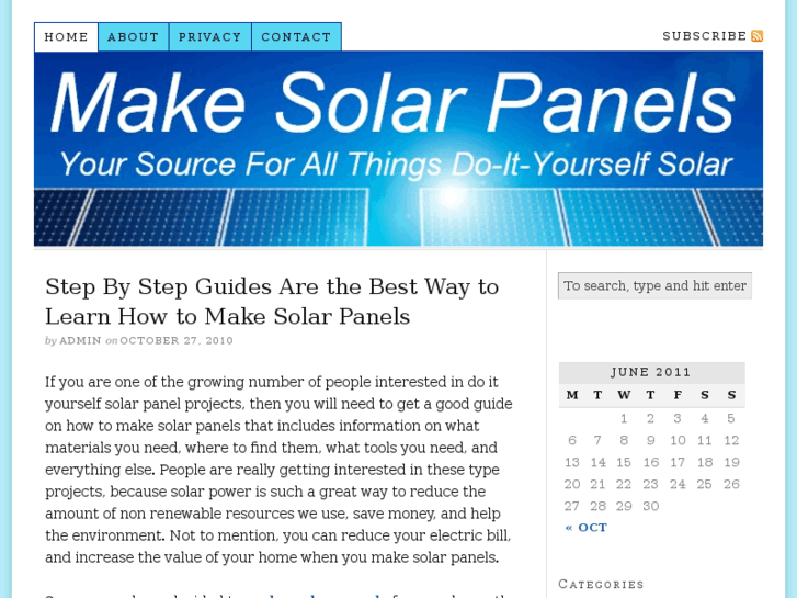 www.make-solarpanels.net