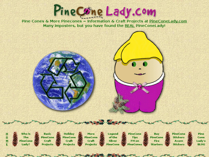 www.pineconelady.com