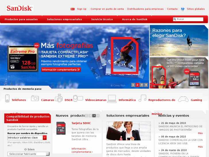 www.sandisk.es