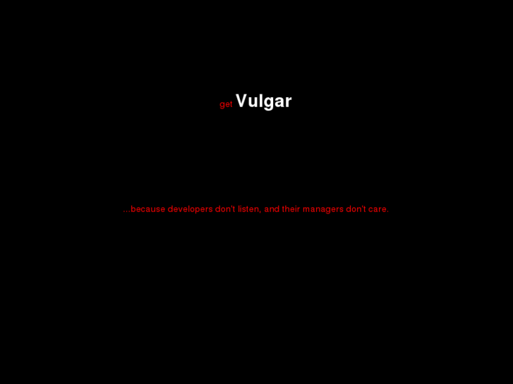 www.vulgarsoftware.com