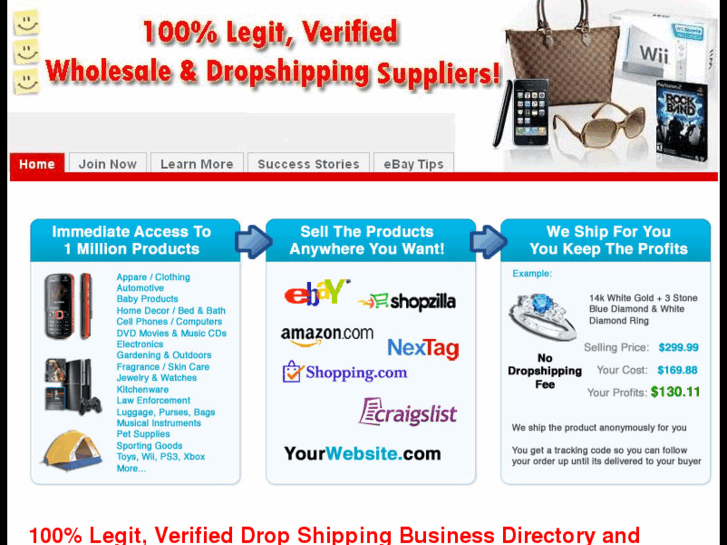 www.wholesale-dropshippers.biz