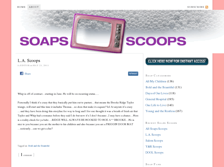 www.allsoapscoops.com