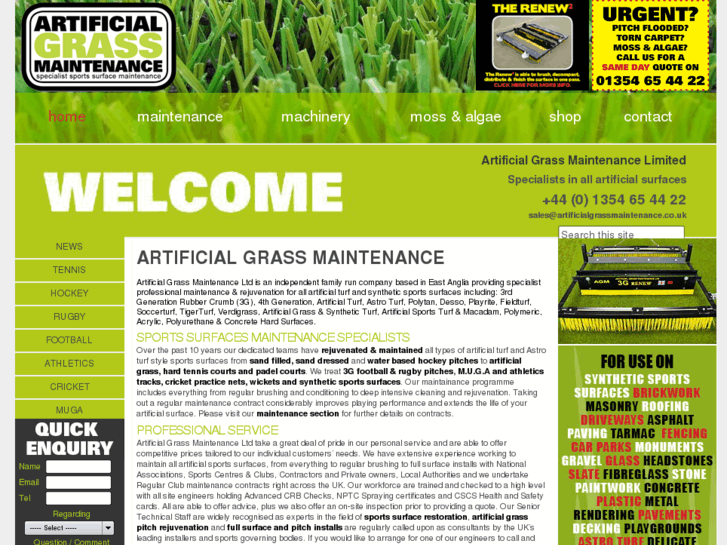 www.artificialgrassmaintenance.co.uk