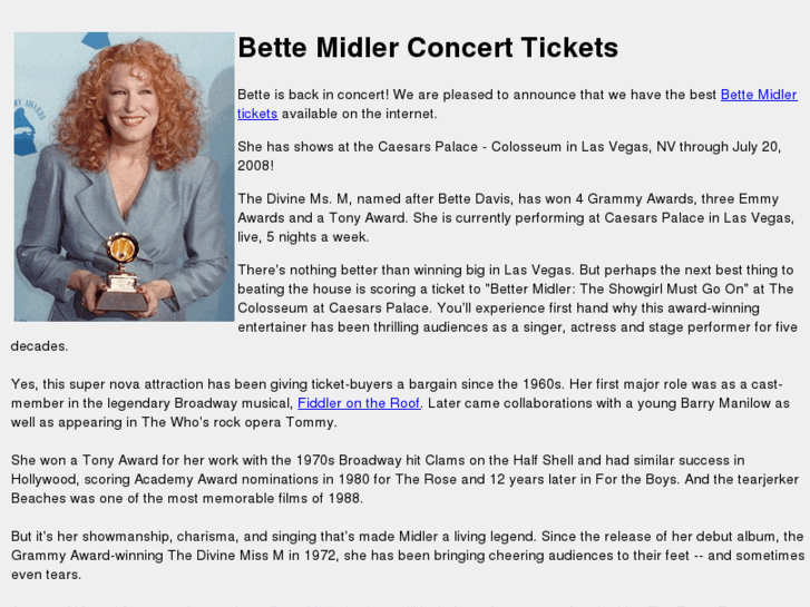 www.bettemidlerconcerttickets.com