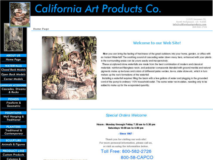 www.californiaartproducts.com