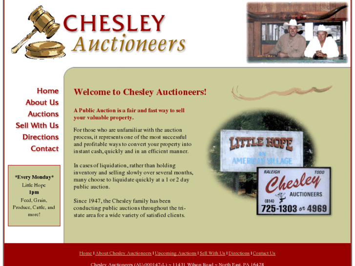 www.chesleyauction.com