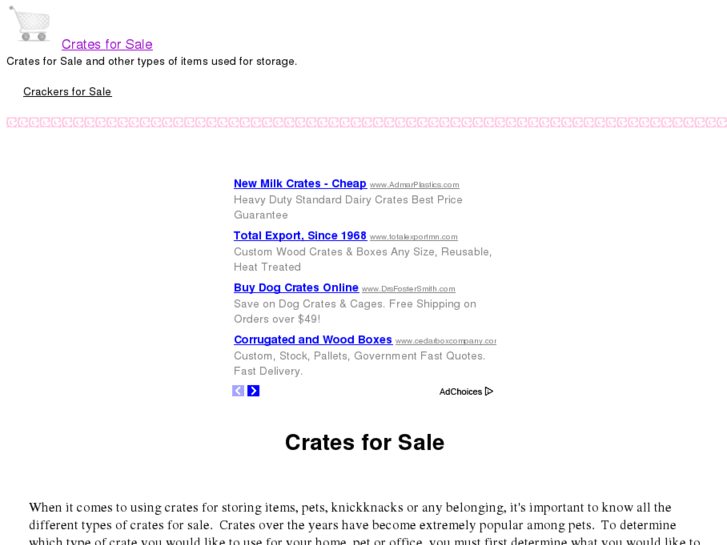 www.cratesforsale.com