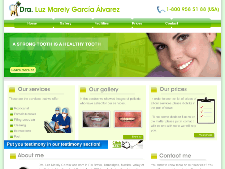 www.dentistluzmarely.com