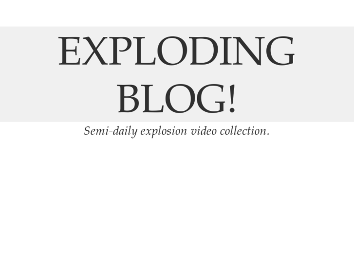 www.explodingblog.com