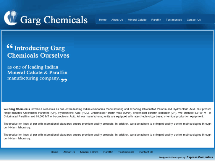 www.gargchemicals.com
