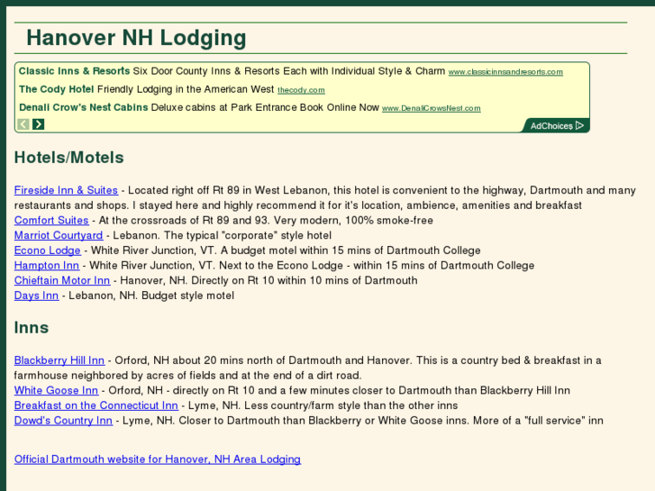 www.hanover-nh-lodging.com