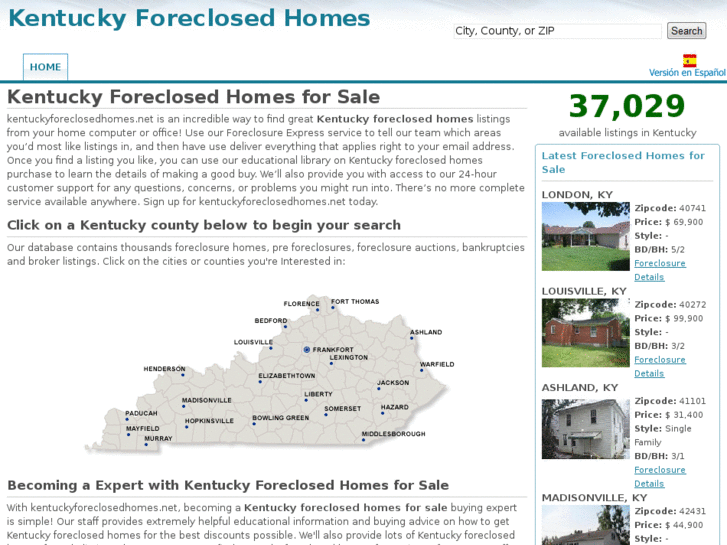 www.kentuckyforeclosedhomes.net