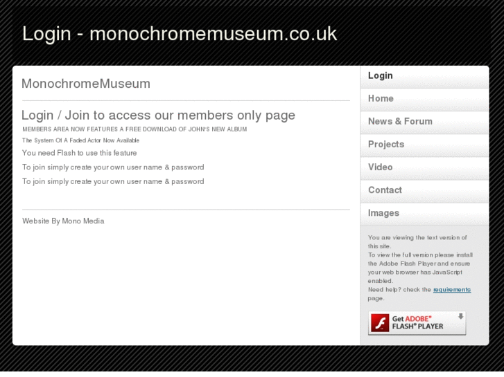 www.monochromemuseum.co.uk