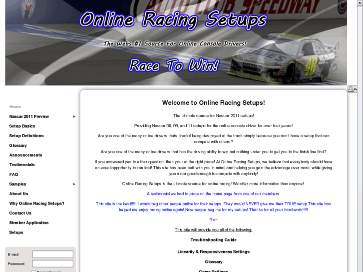 www.onlineracingsetups.com