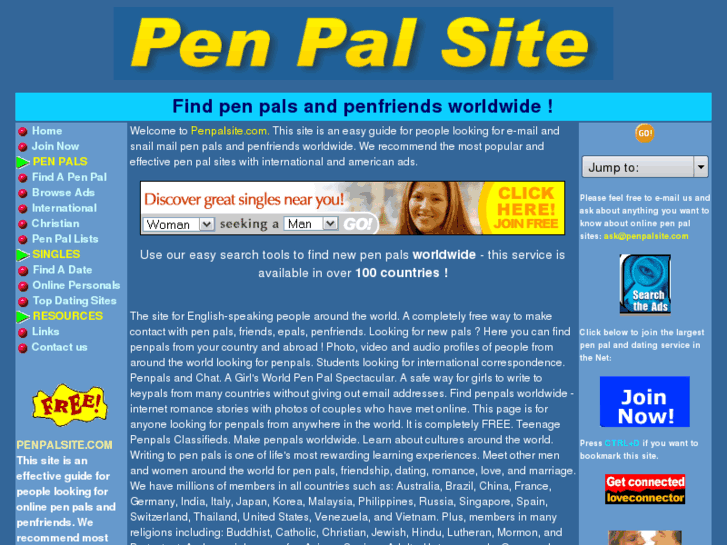 www.penpalsite.com