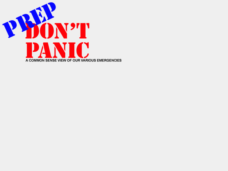 www.prepdontpanic.com