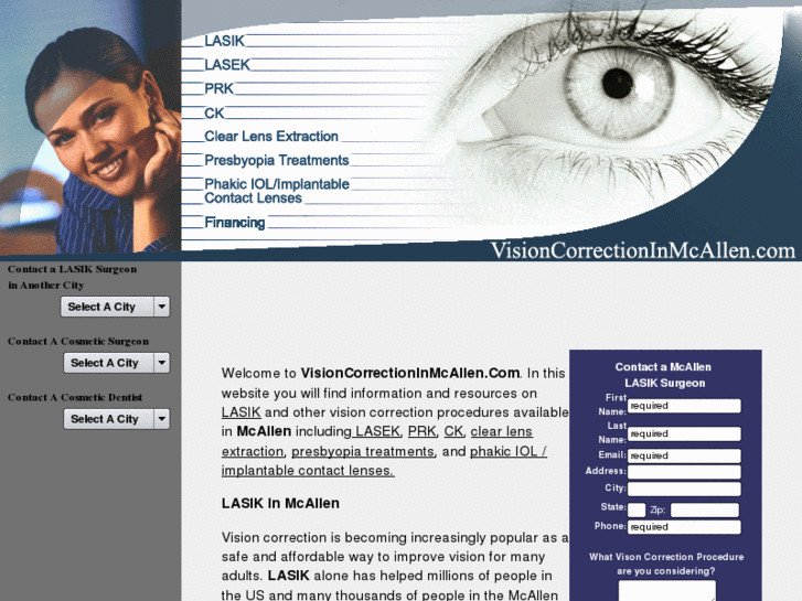 www.visioncorrectioninmcallen.com