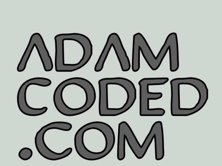 www.adamcoded.com