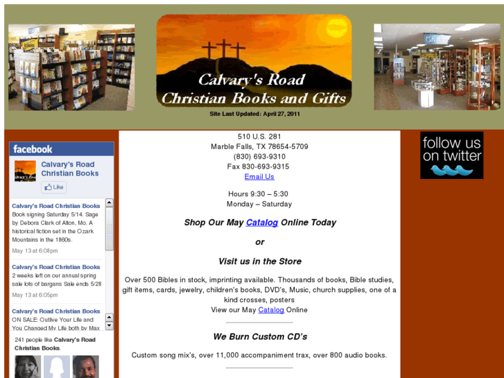 www.calvarysroadbooks.com