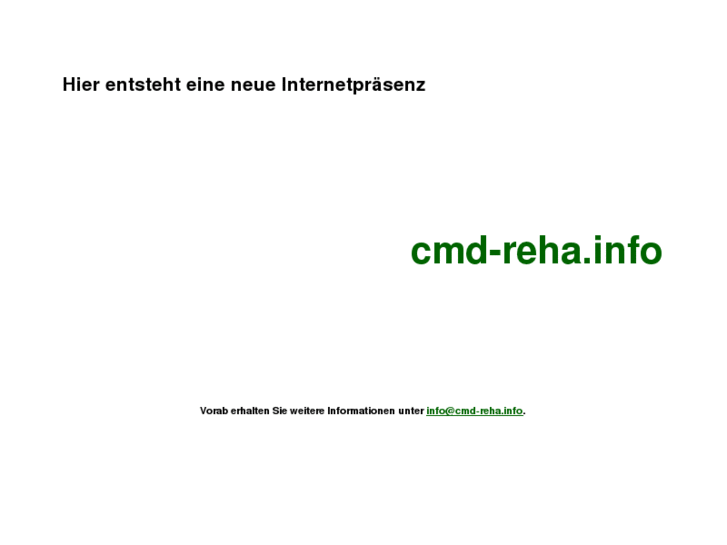 www.cmd-reha.info