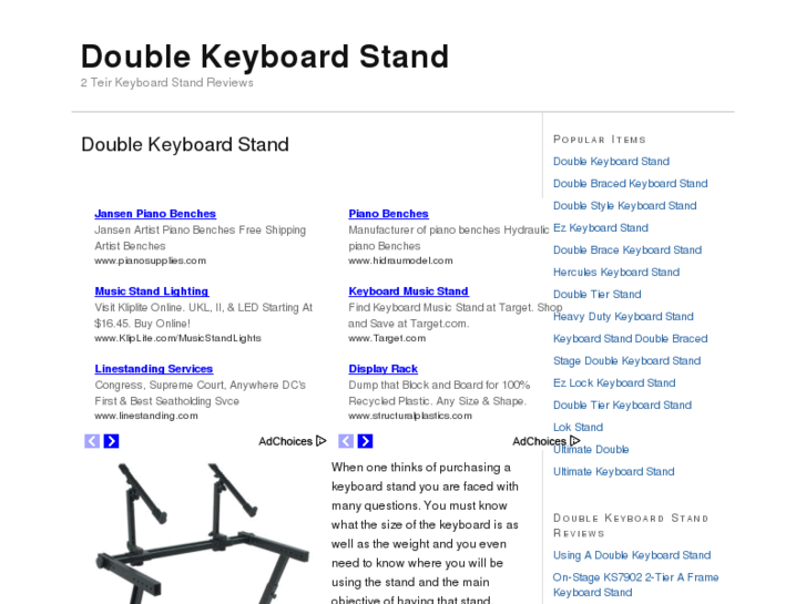 www.doublekeyboardstand.com