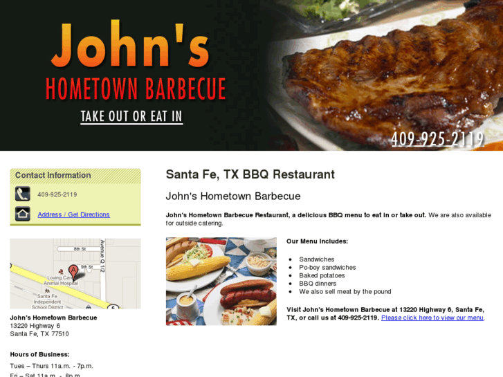 www.johnshometownbarbecue.net