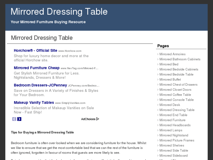 www.mirroreddressingtable.org