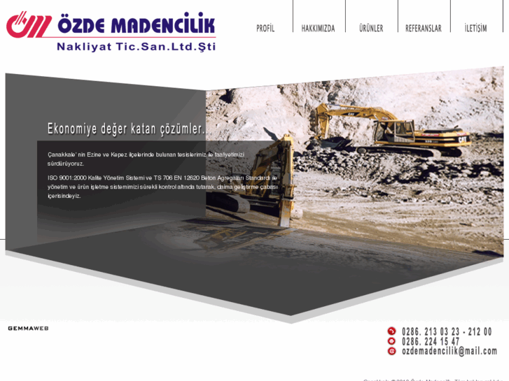 www.ozdemadencilik.com