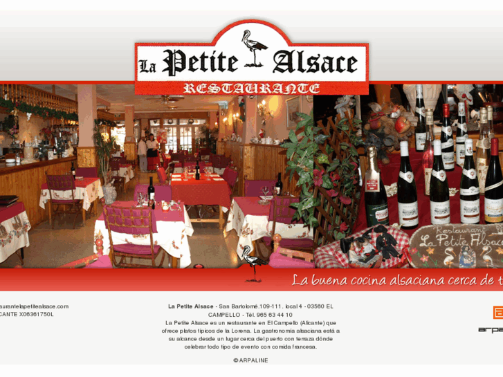 www.restaurantelapetitealsace.com