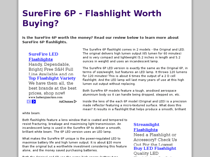 www.surefire6p.com