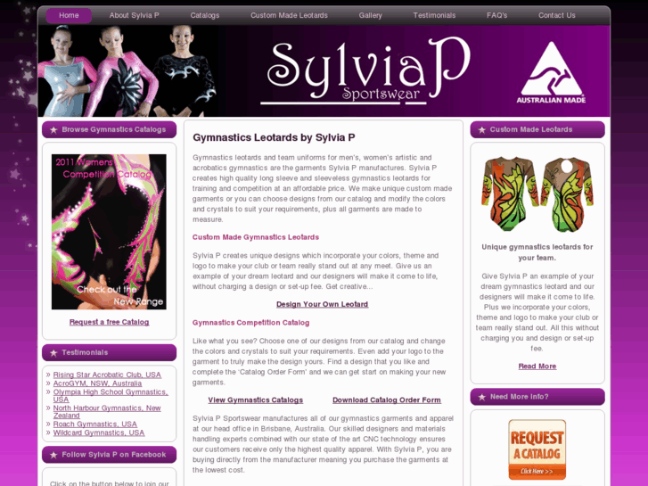 www.sylviapleotards.com