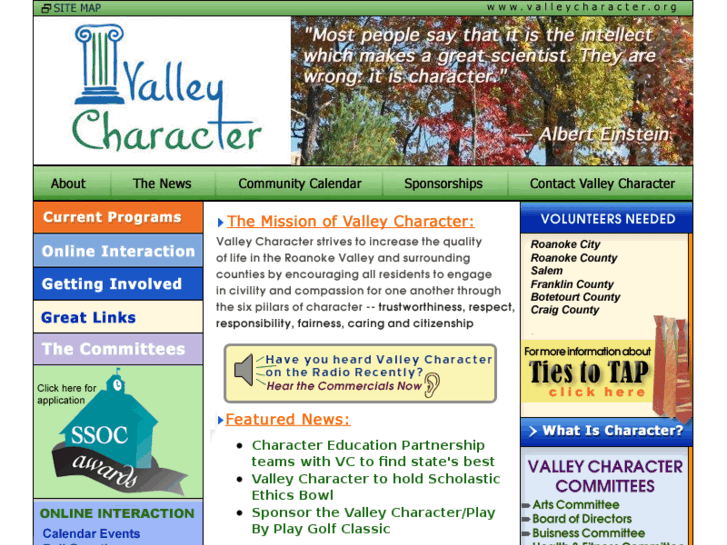 www.valleycharacter.org