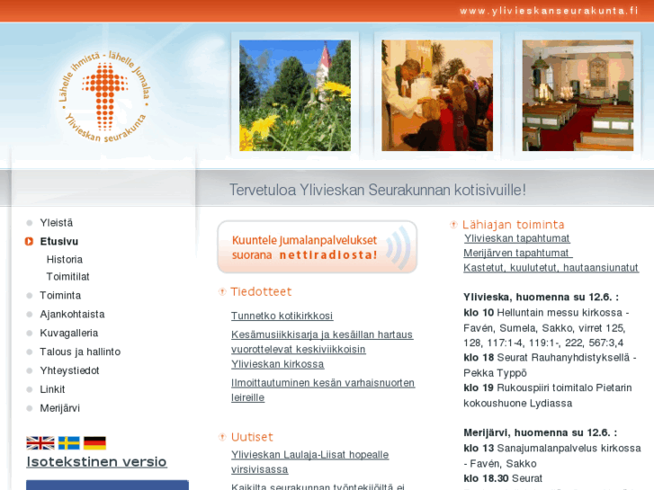 www.ylivieskanseurakunta.fi