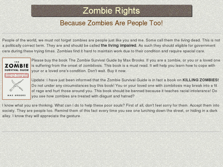 www.zombierights.com