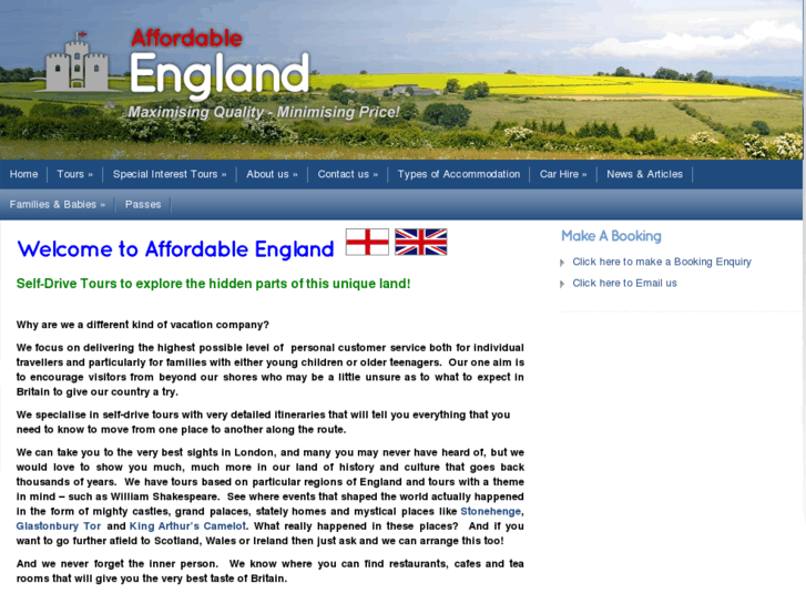 www.affordableengland.com