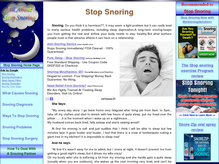 www.allaboutstopsnoring.com