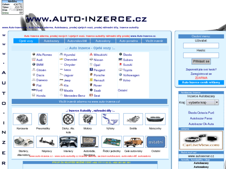 www.auto-inzerce.cz